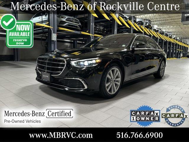 used 2022 Mercedes-Benz S-Class car, priced at $61,750