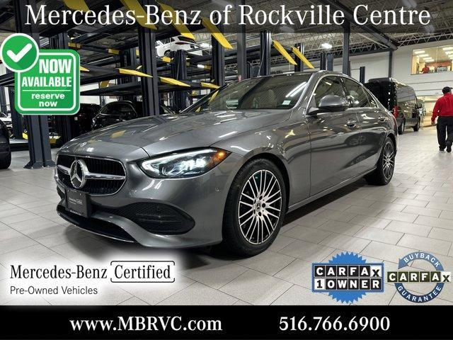 used 2022 Mercedes-Benz C-Class car, priced at $37,542