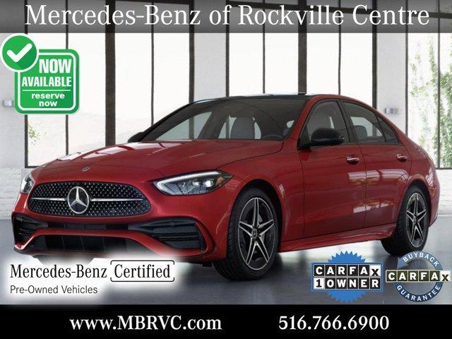 used 2022 Mercedes-Benz C-Class car, priced at $35,260