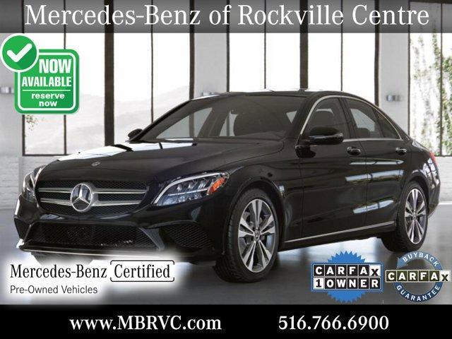used 2021 Mercedes-Benz C-Class car, priced at $30,872