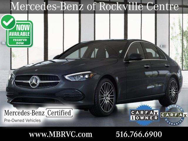 used 2022 Mercedes-Benz C-Class car, priced at $34,982