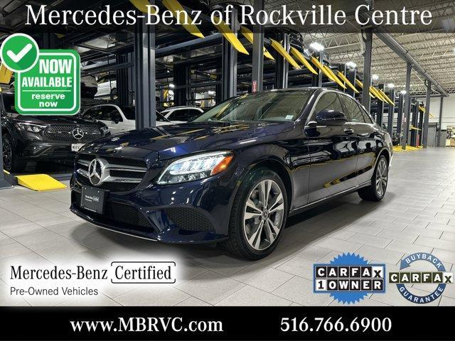 used 2021 Mercedes-Benz C-Class car, priced at $28,619