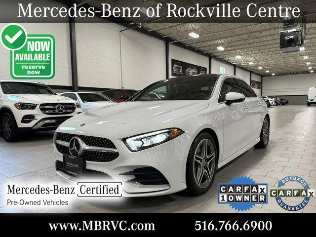 used 2021 Mercedes-Benz A-Class car, priced at $29,997