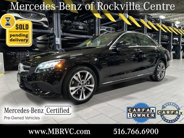 used 2021 Mercedes-Benz C-Class car, priced at $27,197