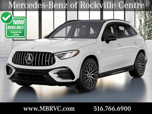 new 2025 Mercedes-Benz AMG GLC 43 car, priced at $70,515