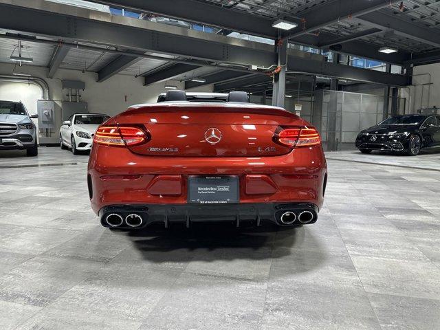 used 2021 Mercedes-Benz AMG C 43 car, priced at $56,246