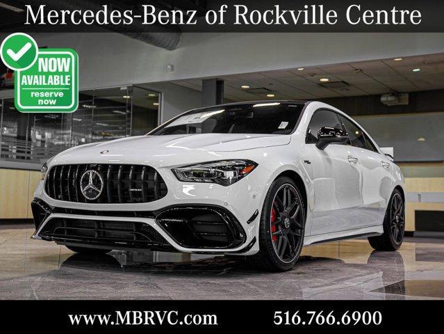 new 2025 Mercedes-Benz AMG CLA 45 car, priced at $77,995