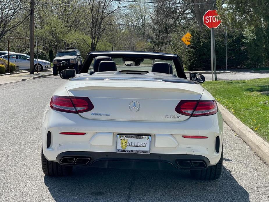 used 2018 Mercedes-Benz AMG C 63 car, priced at $41,995