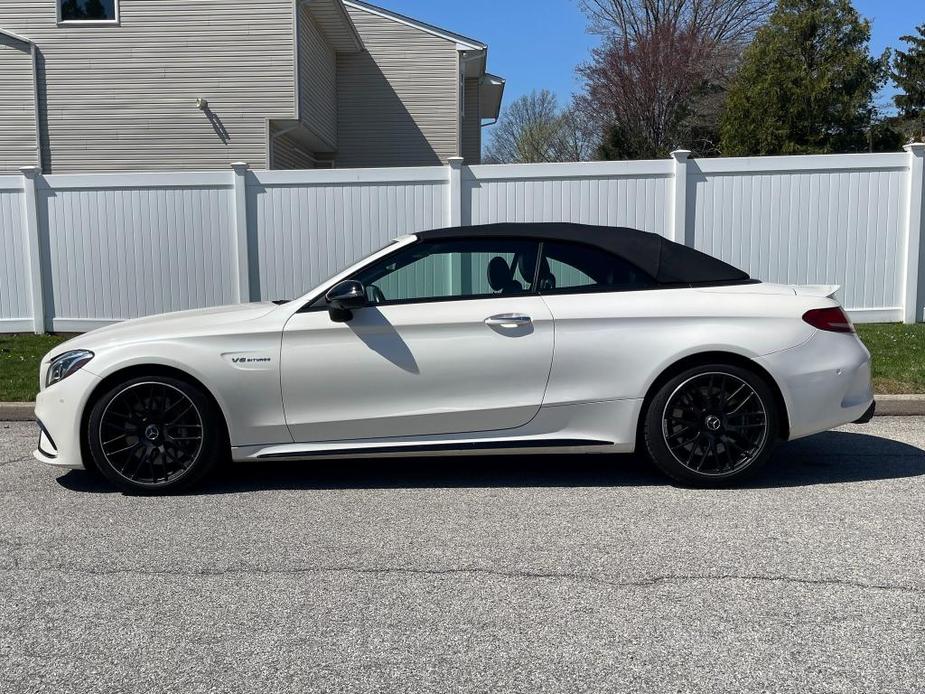 used 2018 Mercedes-Benz AMG C 63 car, priced at $41,995