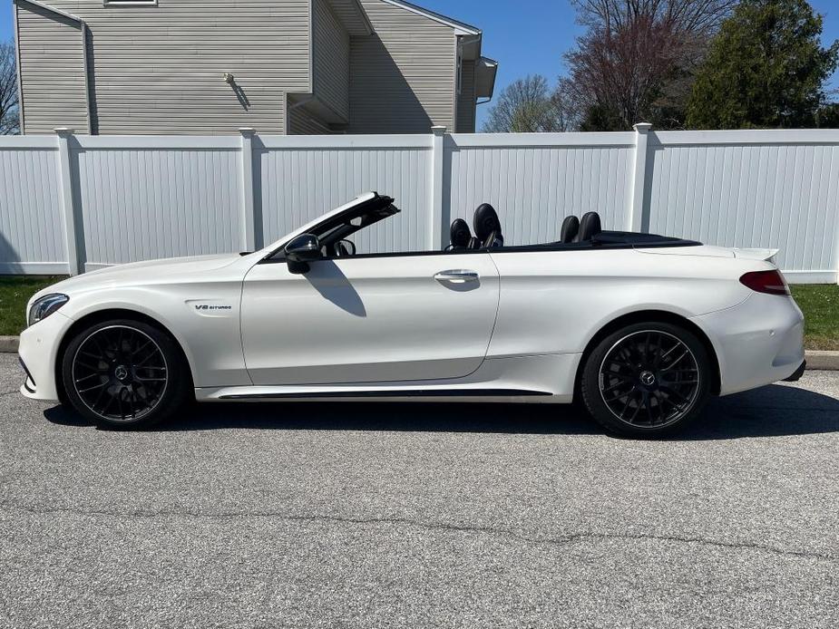 used 2018 Mercedes-Benz AMG C 63 car, priced at $41,995