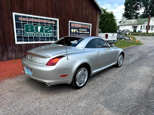 used 2002 Lexus SC 430 car, priced at $29,996