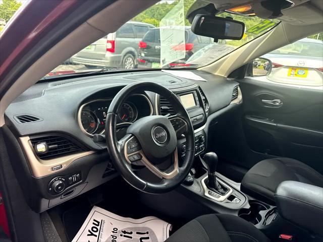used 2015 Jeep Cherokee car, priced at $9,396