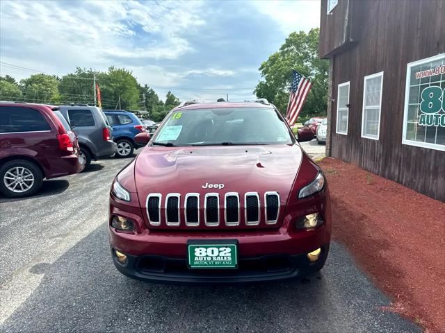 used 2015 Jeep Cherokee car, priced at $9,396