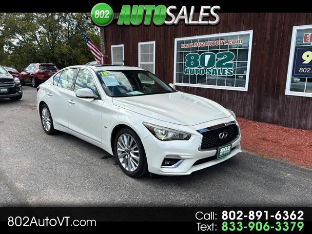 used 2018 INFINITI Q50 car, priced at $12,996