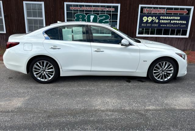 used 2018 INFINITI Q50 car, priced at $12,996