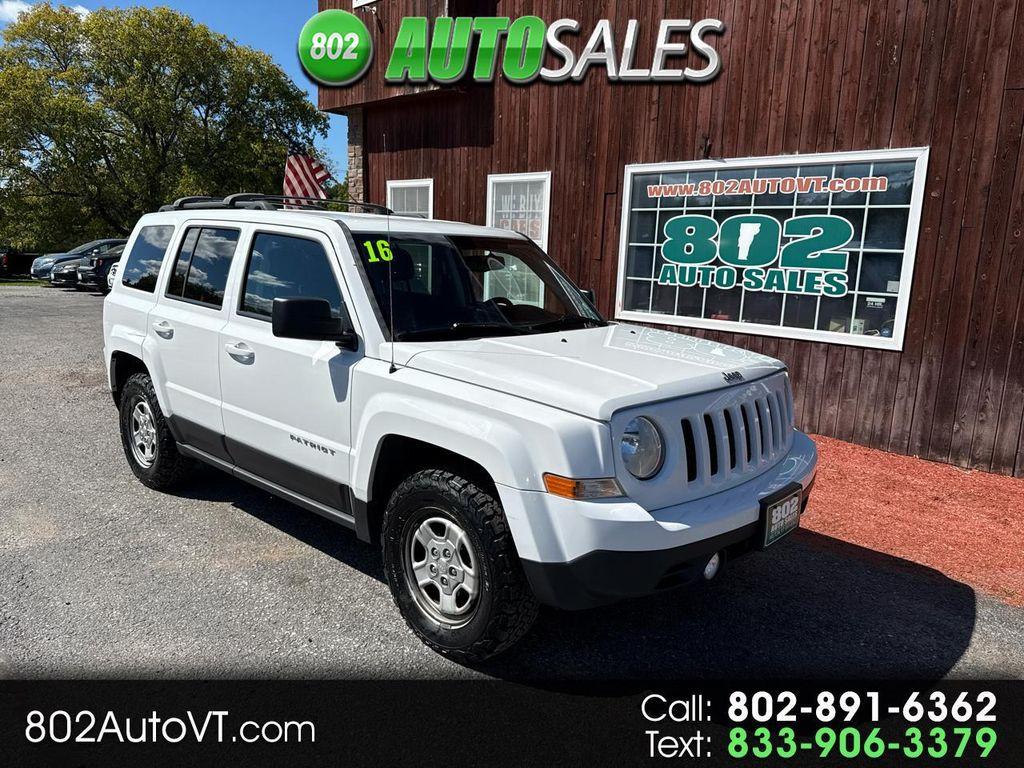 used 2016 Jeep Patriot car, priced at $8,196