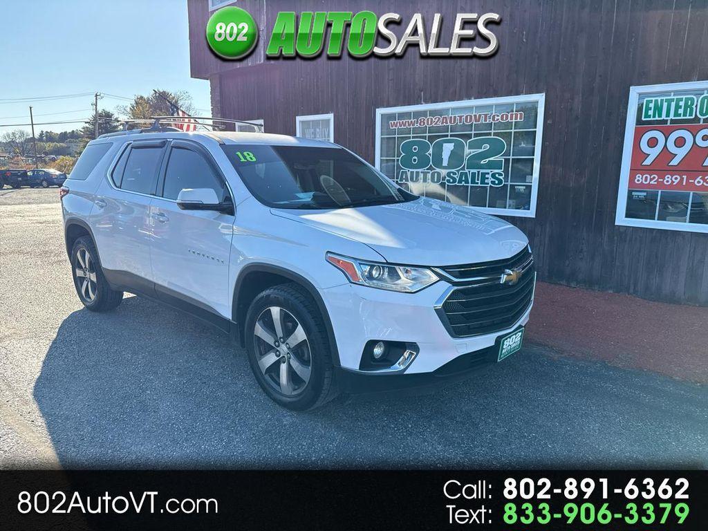 used 2018 Chevrolet Traverse car, priced at $13,996