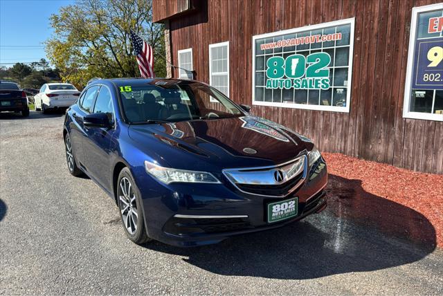 used 2015 Acura TLX car, priced at $15,996