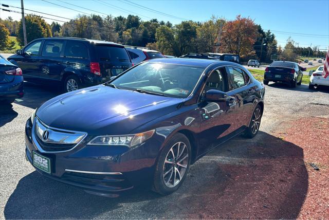 used 2015 Acura TLX car, priced at $15,996