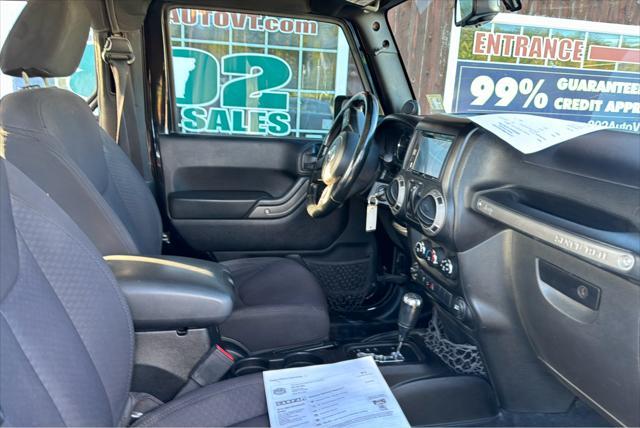 used 2013 Jeep Wrangler car, priced at $12,996