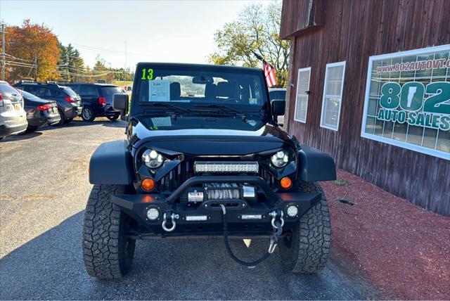 used 2013 Jeep Wrangler car, priced at $11,996