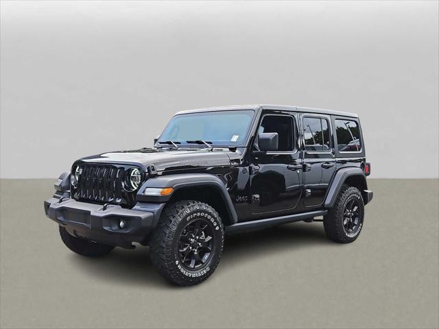 used 2020 Jeep Wrangler Unlimited car, priced at $26,499