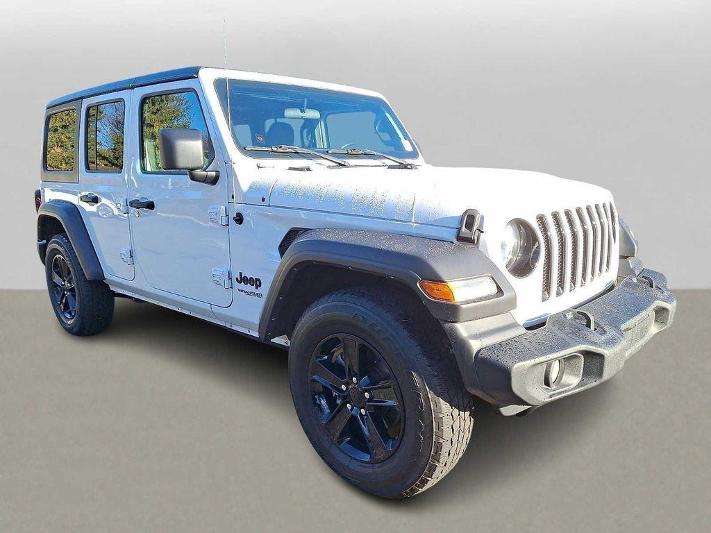 used 2021 Jeep Wrangler Unlimited car, priced at $26,999
