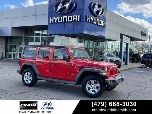 used 2018 Jeep Wrangler Unlimited car, priced at $26,495