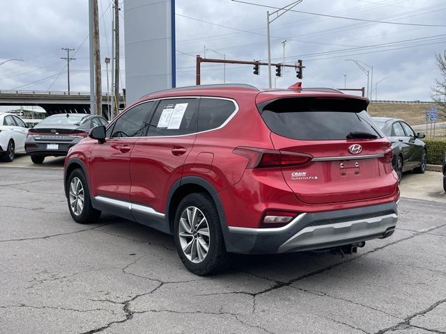 used 2020 Hyundai Santa Fe car, priced at $17,495