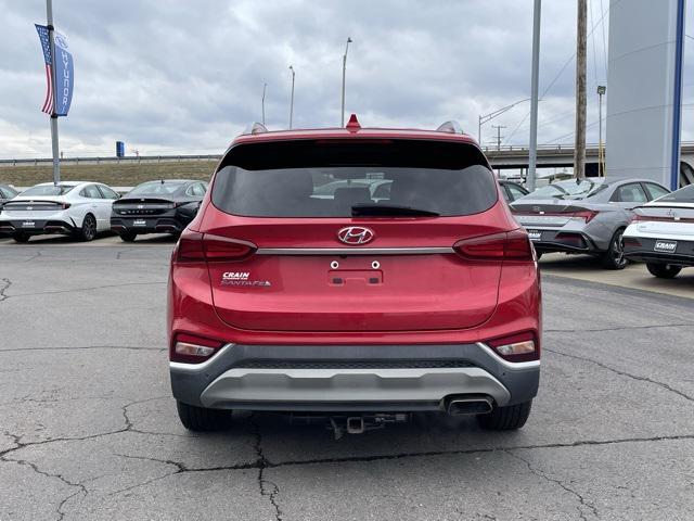 used 2020 Hyundai Santa Fe car, priced at $17,495