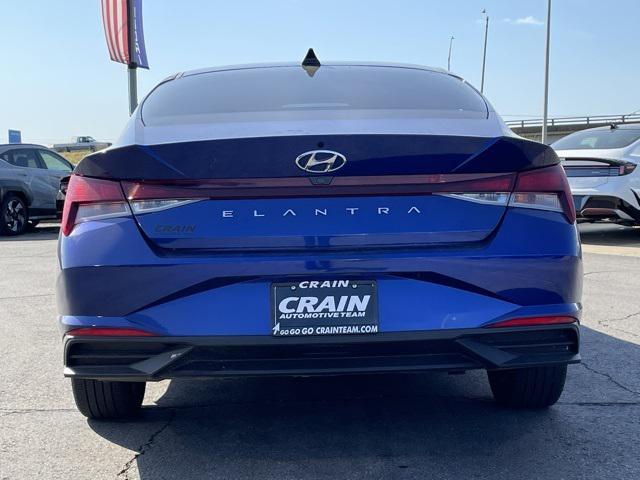 used 2021 Hyundai Elantra car, priced at $17,250