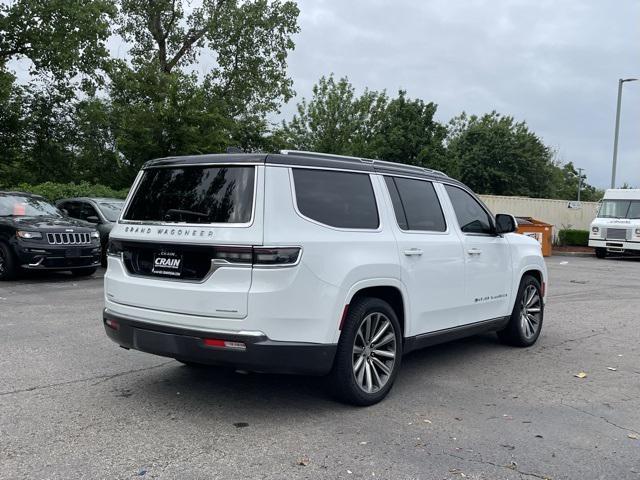 used 2022 Jeep Grand Wagoneer car, priced at $52,000