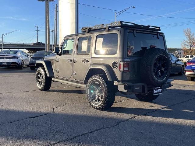 used 2020 Jeep Wrangler Unlimited car, priced at $28,500