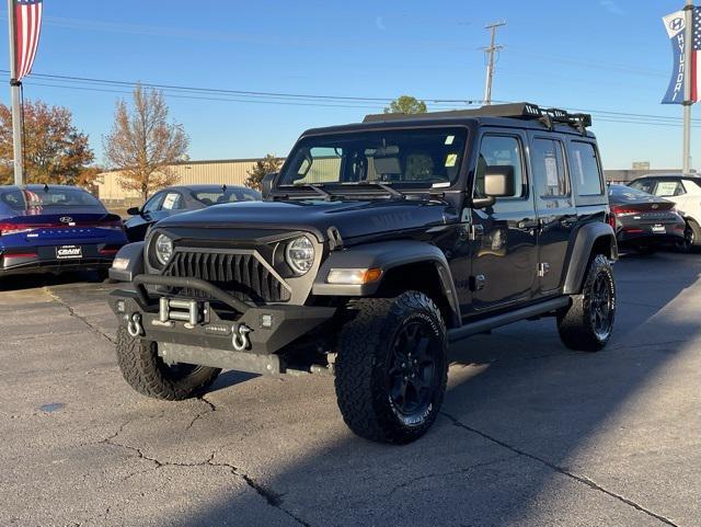 used 2020 Jeep Wrangler Unlimited car, priced at $28,500