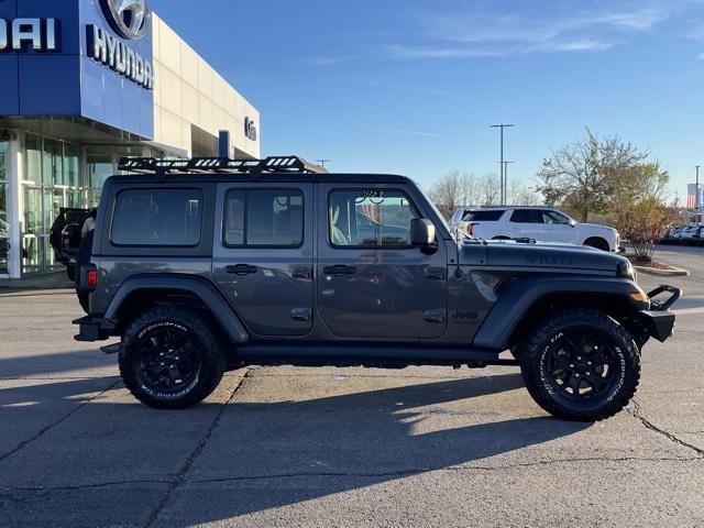 used 2020 Jeep Wrangler Unlimited car, priced at $28,500