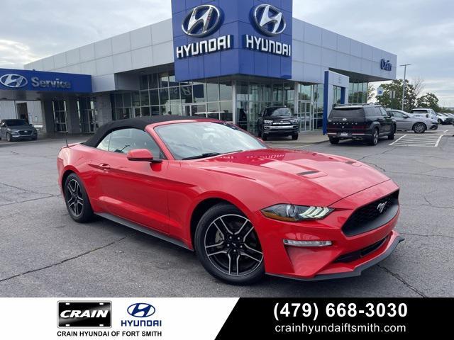 used 2020 Ford Mustang car, priced at $23,444