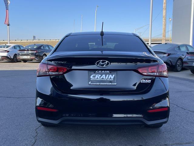 used 2022 Hyundai Accent car, priced at $18,500