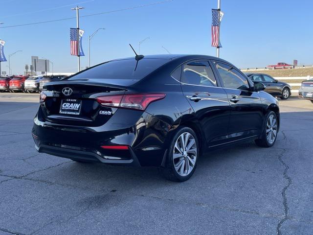 used 2022 Hyundai Accent car, priced at $18,500