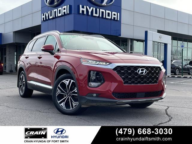 used 2019 Hyundai Santa Fe car, priced at $17,250