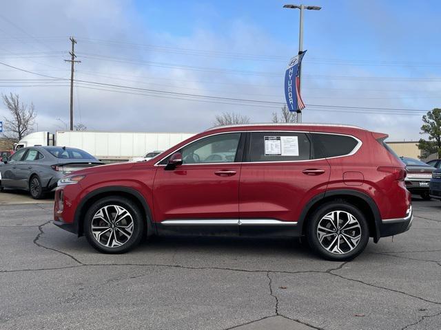 used 2019 Hyundai Santa Fe car, priced at $17,250