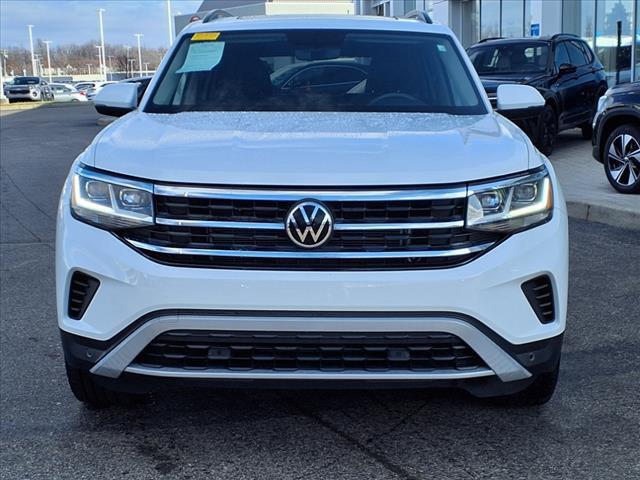 used 2021 Volkswagen Atlas car, priced at $27,786