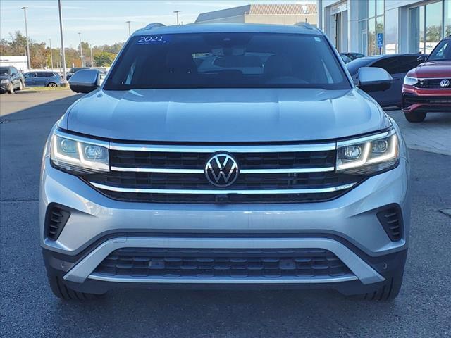 used 2021 Volkswagen Atlas Cross Sport car, priced at $32,947