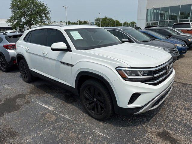 used 2021 Volkswagen Atlas Cross Sport car, priced at $24,253