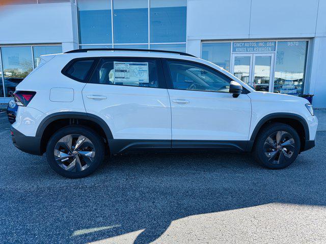 new 2025 Volkswagen Taos car, priced at $25,348