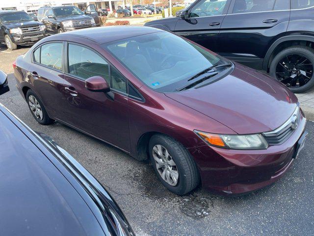 used 2012 Honda Civic car, priced at $6,322