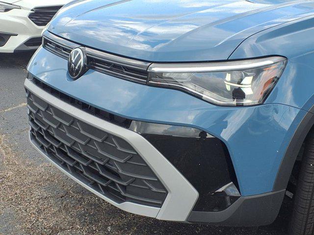 new 2025 Volkswagen Taos car, priced at $28,214