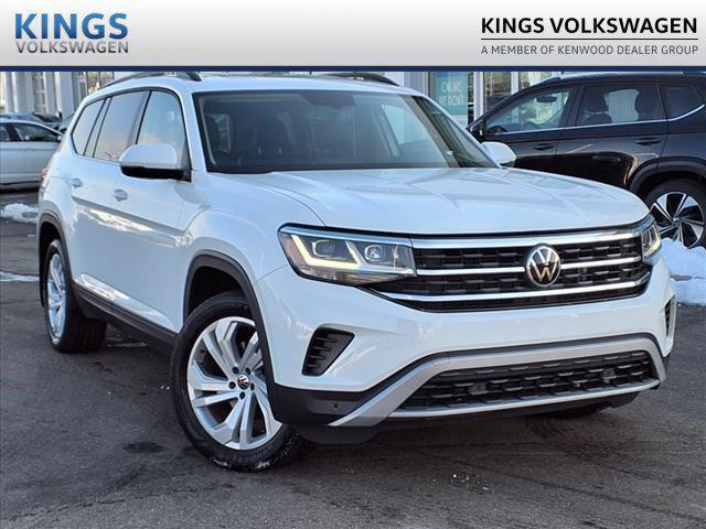 used 2021 Volkswagen Atlas car, priced at $26,522