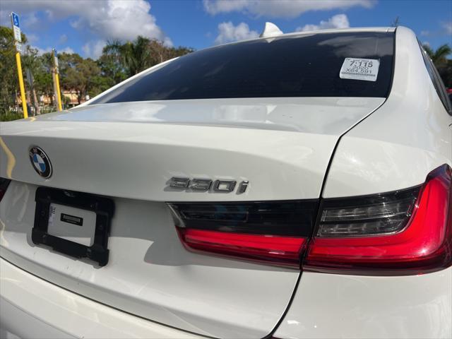 used 2020 BMW 330 car, priced at $19,522