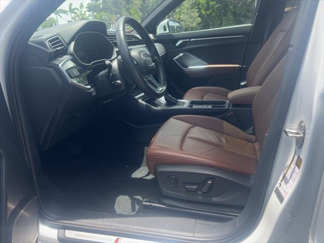 used 2024 Audi Q3 car, priced at $29,360
