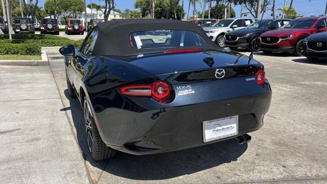 new 2024 Mazda MX-5 Miata car, priced at $32,358